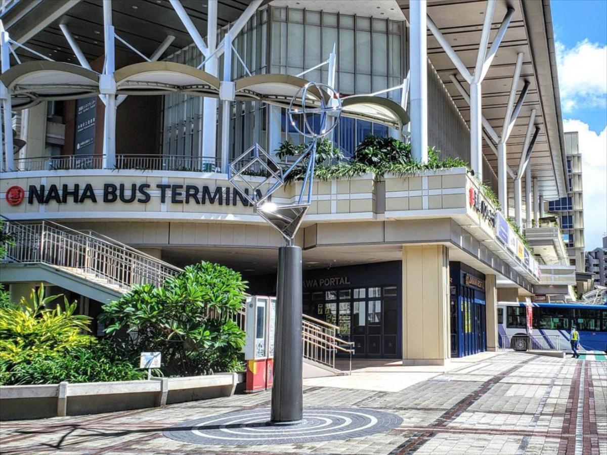 かりゆしコンドミニアムリゾート那覇スカイリビングホテル旭橋駅前 Naha Exteriér fotografie